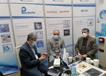 Presence of the Secretary of the Research and Development and Innovation Association of Iran Industries and Mines in the boot-Sixth International Conference and Exhibition of Masterbatch and Polymer Compounds, 15 and 16 January 2022, Tehran, Olympic Hotel