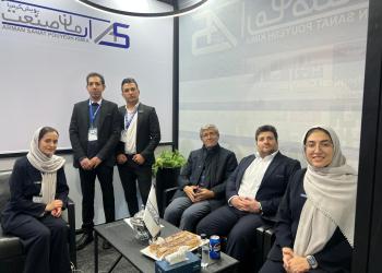 حضور شرکت آرمان صنعت پویش کیمیا، زیر مجموعه شرکت نانو پویش کیمیا، در بیست و پنجمین نمایشگاه بین المللی رنگ و رزین