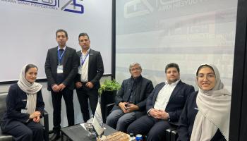 حضور شرکت آرمان صنعت پویش کیمیا، زیر مجموعه شرکت نانو پویش کیمیا، در بیست و پنجمین نمایشگاه بین المللی رنگ و رزین